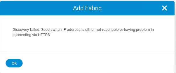 Connectrix SANnav: The Switch is Not Reachable or Having Issues ...