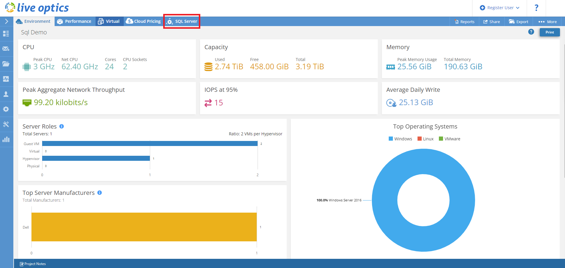 Live Optics | Microsoft SQL | Complete a SQL Server collection | Dell ...