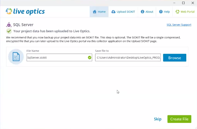 Live Optics | Microsoft SQL | Complete a SQL Server collection | Dell India