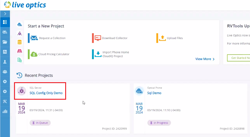 Live Optics | Microsoft SQL | Complete a SQL Server collection | Dell UK