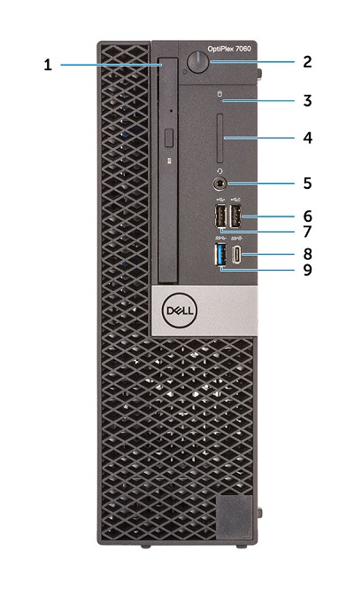 OptiPlex 7060: Visual guide to your Computer | Dell US