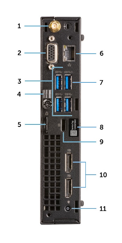 OptiPlex 7060: Visual guide to your Computer | Dell US