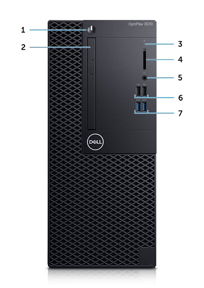 ⭐️6711A⭐️ DELL OPTIPLEX 3070 DELL OptiPlex 3070 Micro Refurbished Desktop Computer, Intel