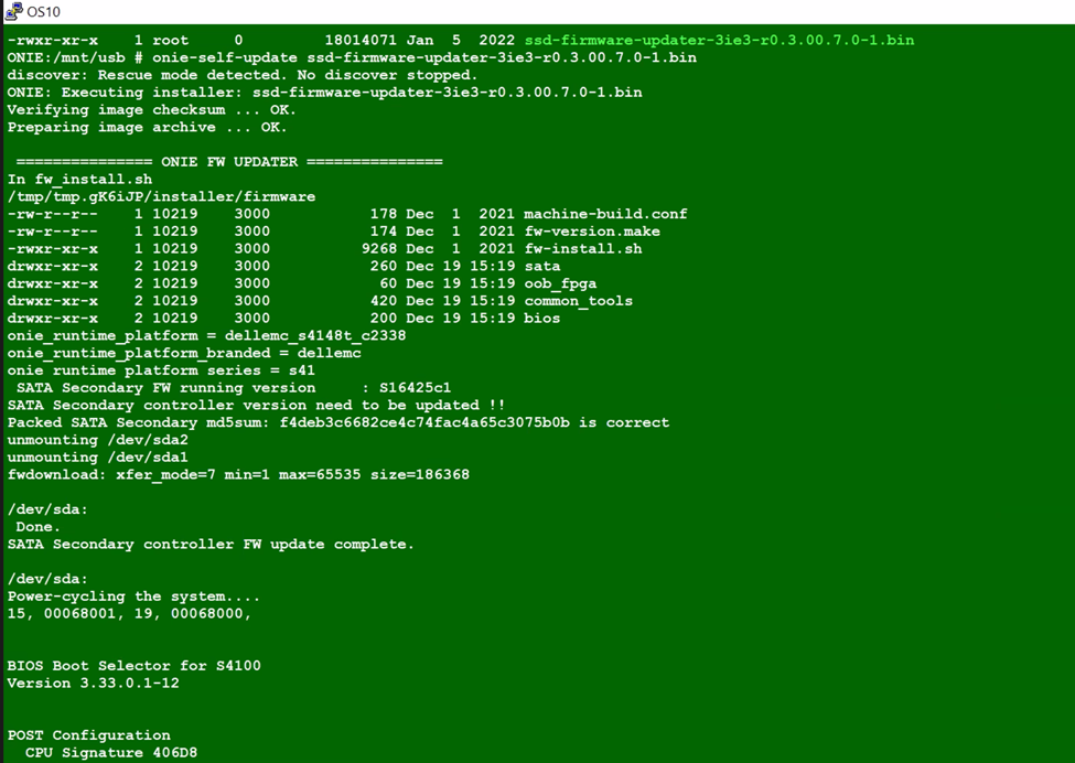Actualización de SSD