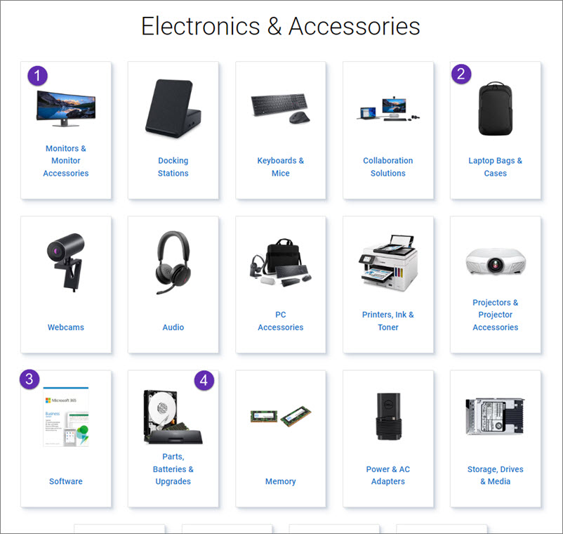 สํารวจและค้นหาอุปกรณ์อิเล็กทรอนิกส์และอุปกรณ์เสริม