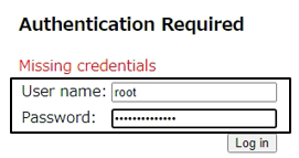 Authentication Required