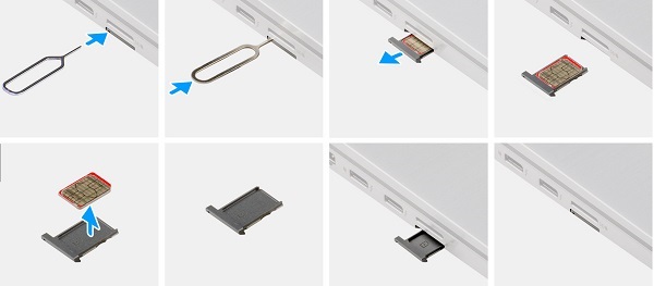 SIMカード トレイ