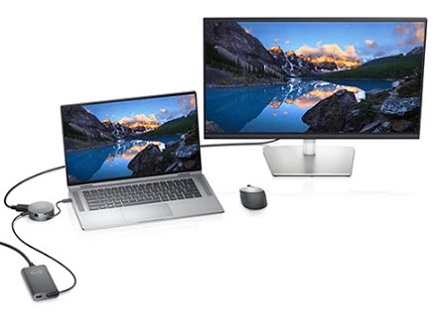 Dell Pro 7-in-1 USB-C Travel Hub DA310 Usage and