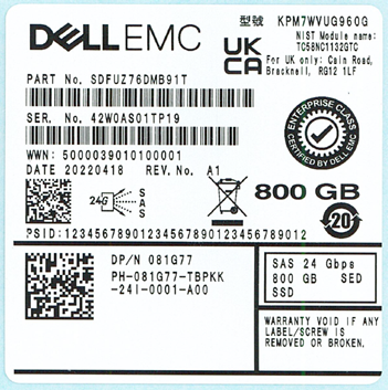 drive label
