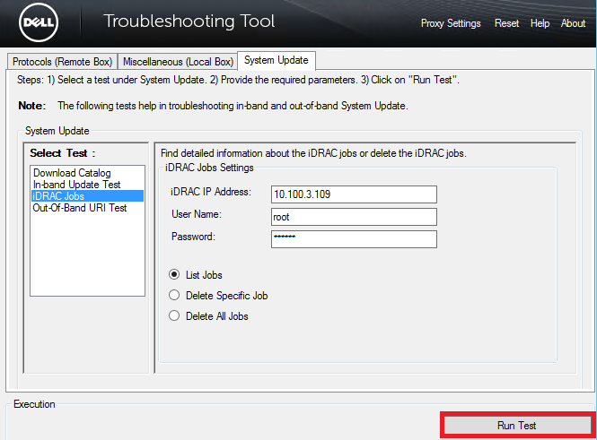 Dell Troubleshooting Tool