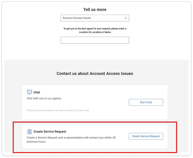 Servis İsteği Oluşturma