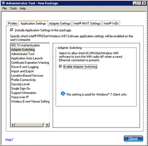 Herramienta del administrador de Windows