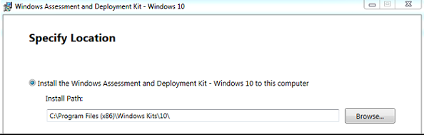 select features to install