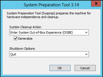 System preparation tool