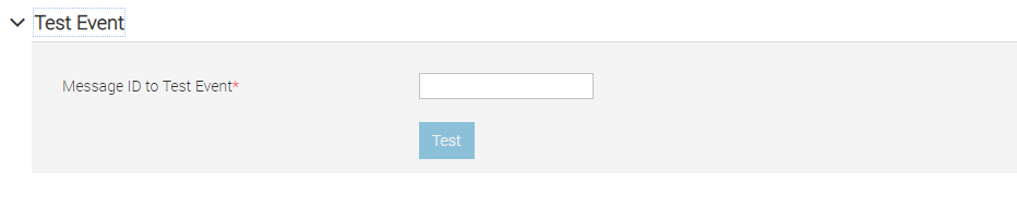 從 iDRAC9 Web 介面發生的測試事件