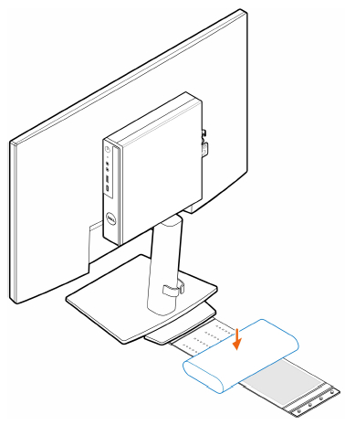 Installation de l’adaptateur secteur sur le manchon de l’adaptateur secteur