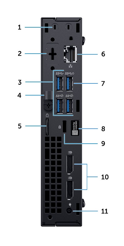 OptiPlex 7070：お使いのコンピューターのビジュアル ガイド | Dell 日本