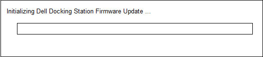 Dell 擴充基座韌體初始化