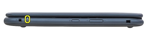 Kontrolka LED stavu baterie notebooku Chromebook 11 3189