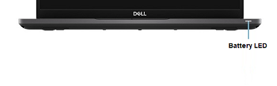 Chromebook 5400バッテリー ステータスLED