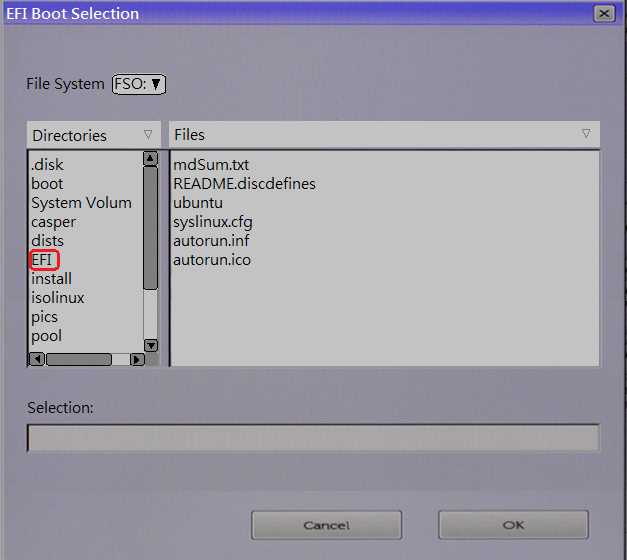 Ubuntu EFI boot 001