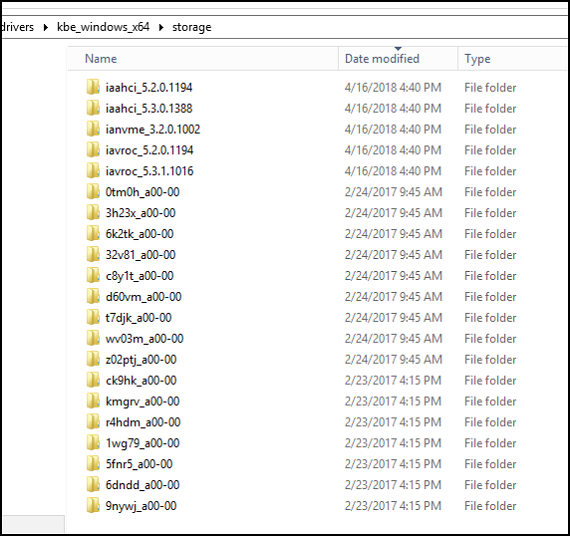 Windows 驅動程式目錄