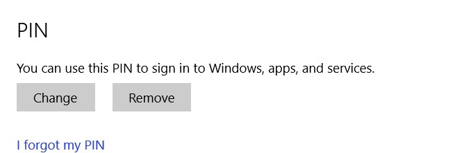 Abbildung: Fingerabdruckleser in Windows 10 28