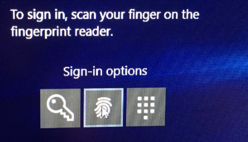 Windows 10の指紋認証リーダーの画像 38