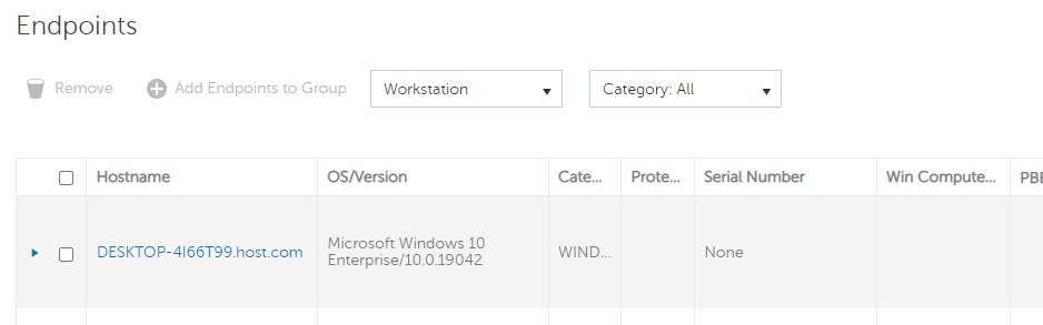 Endpoints