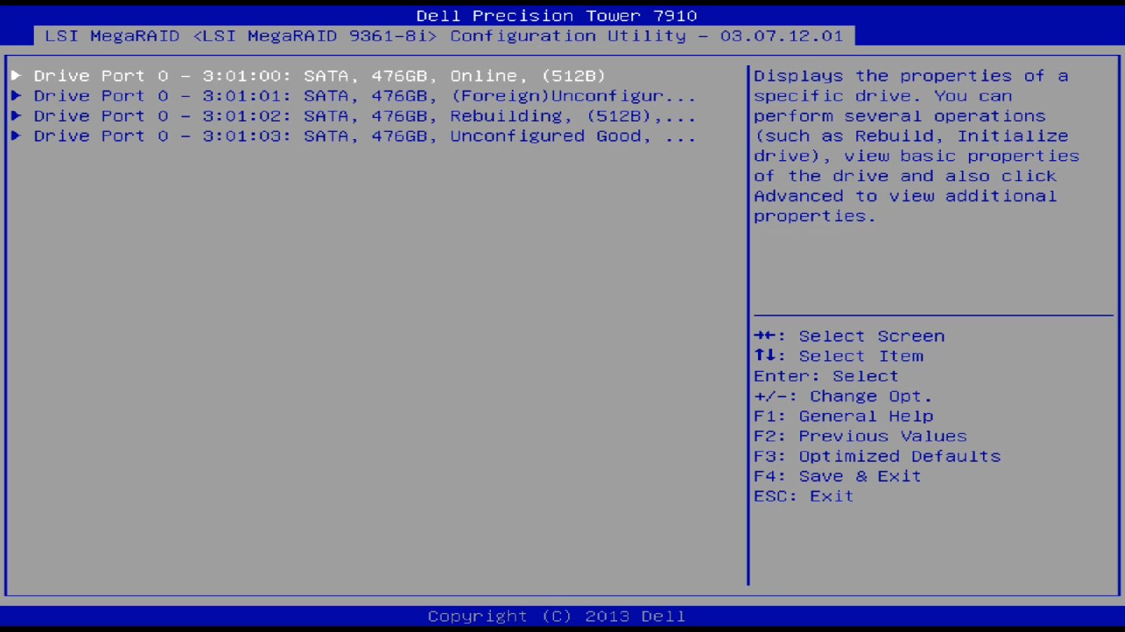 Drives Management