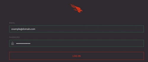 Login til CrowdStrike Falcon Console