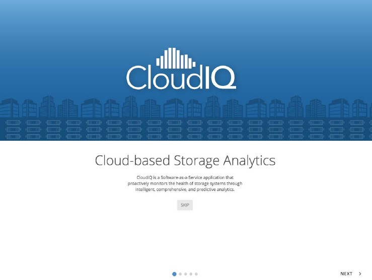Fazer log-in no CloudIQ.