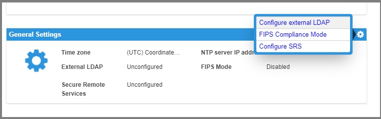 Configuration LDAP