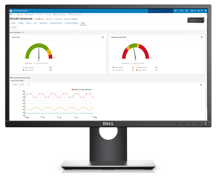 Dell OpenManage Enterprise Power Manager