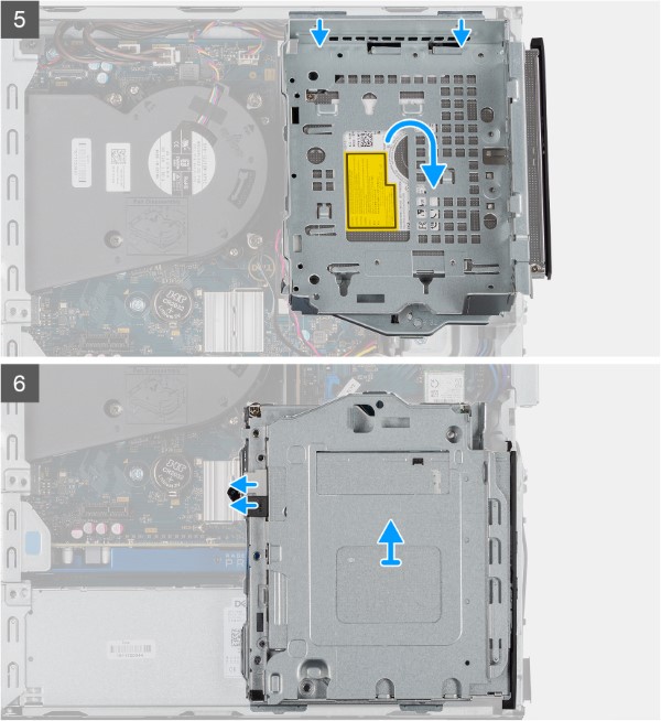 Optiplex_3080_SFF_HDDODD-Drive-Cage2