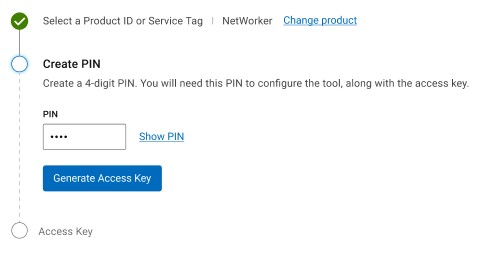 Créer un code PIN