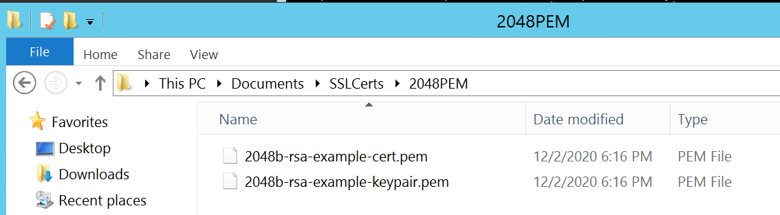 Image shows directory mentioned in text in windows file browser