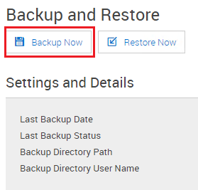 Backup do PowerFlex Manager