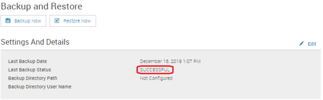 Backup do PowerFlex Manager