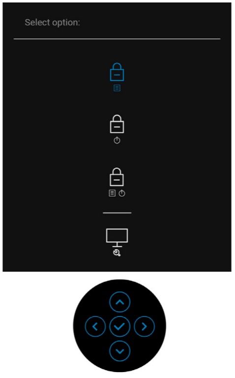 Image depicts the OSD Menu