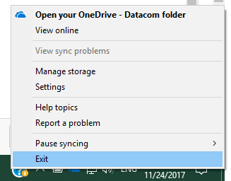 onedrive-exit