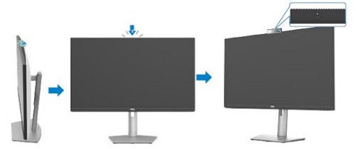 Dell S2422HZまたはS2722DZモニターでWebカメラが機能しない、または