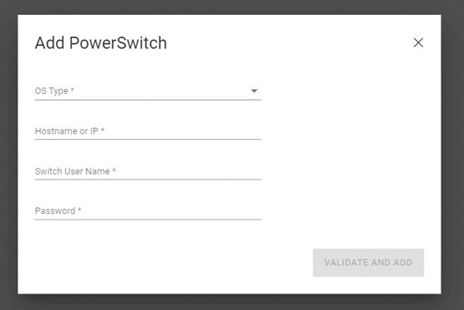 Lägg till PowerSwitch 1