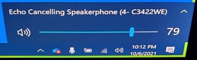 Windows 操作系统音频选择为回声消除