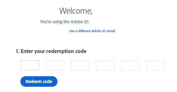 Redemption Code Validation UI