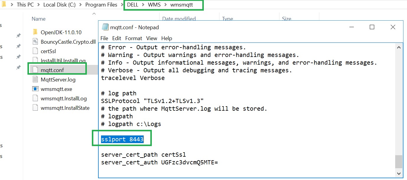 更新 mqtt.conf