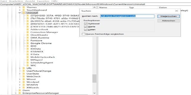 Registro de Windows