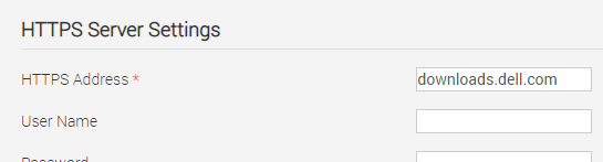 HTTPS-Servereinstellung