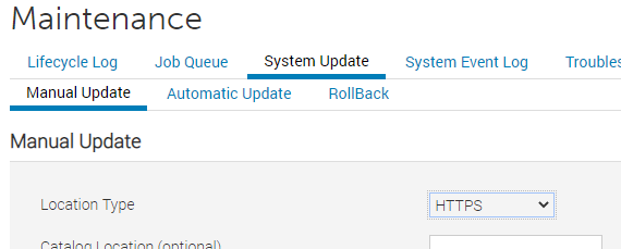 Systemuppdatering