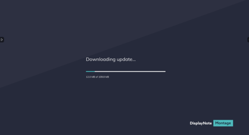 Descargando actualización